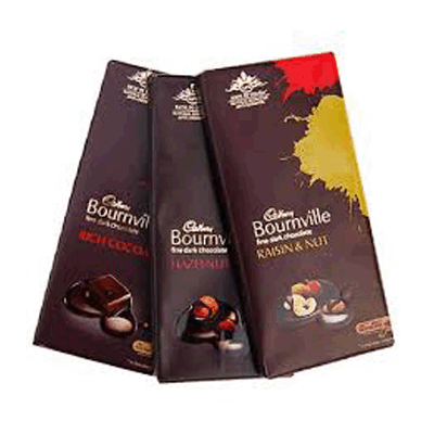 Pack of 3 Bournville Chocolates