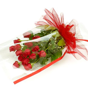 Bunch of Red Rose in cell phone