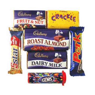 Pack of 6 Cadbury's Assorted Chocolates