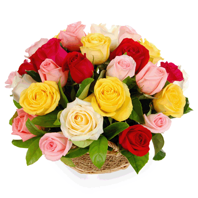 50 Mixed Roses Bunch