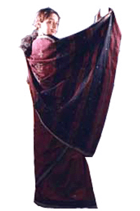 Polycotton saree